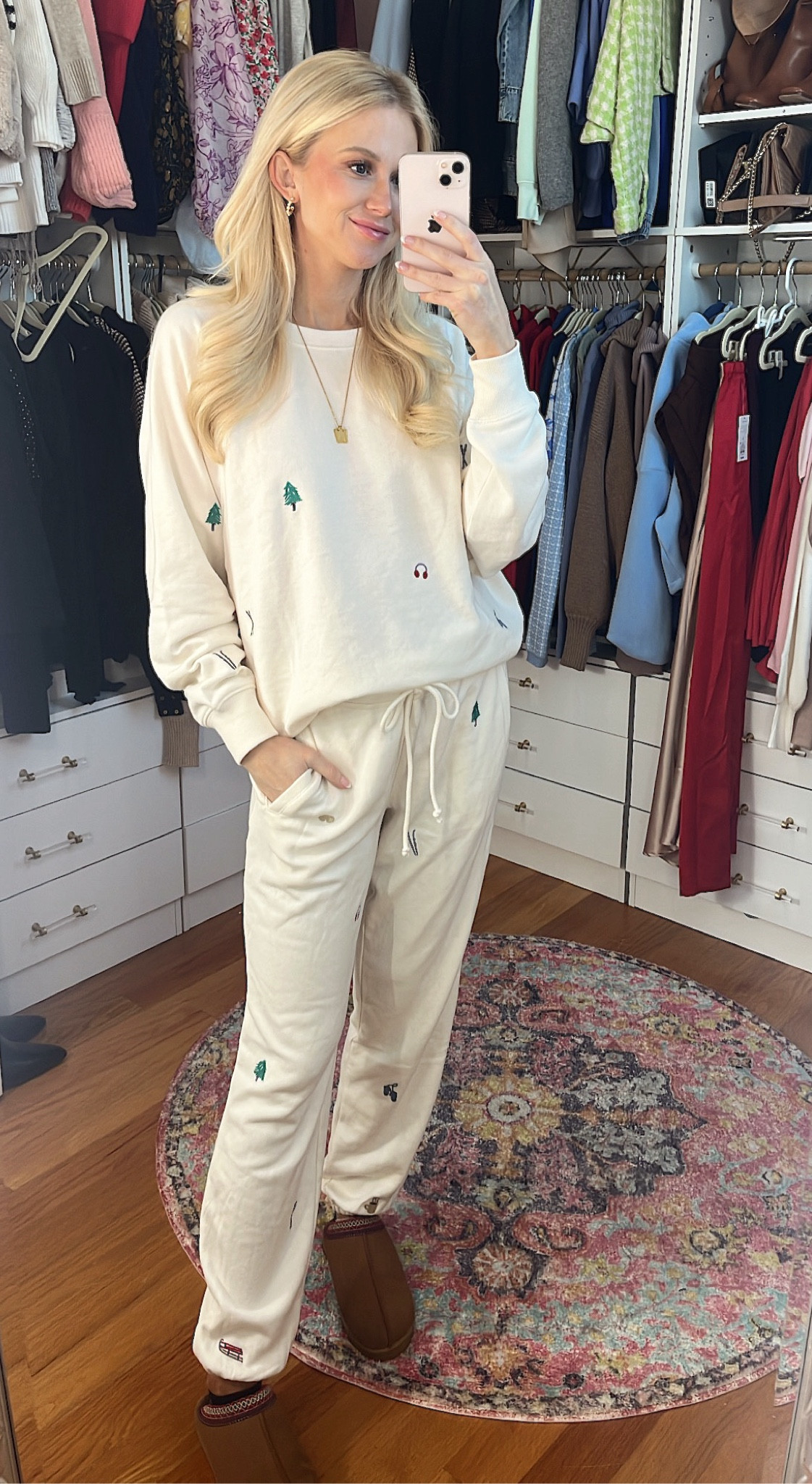 Matching lounge set from Lou and Grey on major sale today! 

#LTKFindsUnder50 #LTKHoliday #LTKSaleAlert