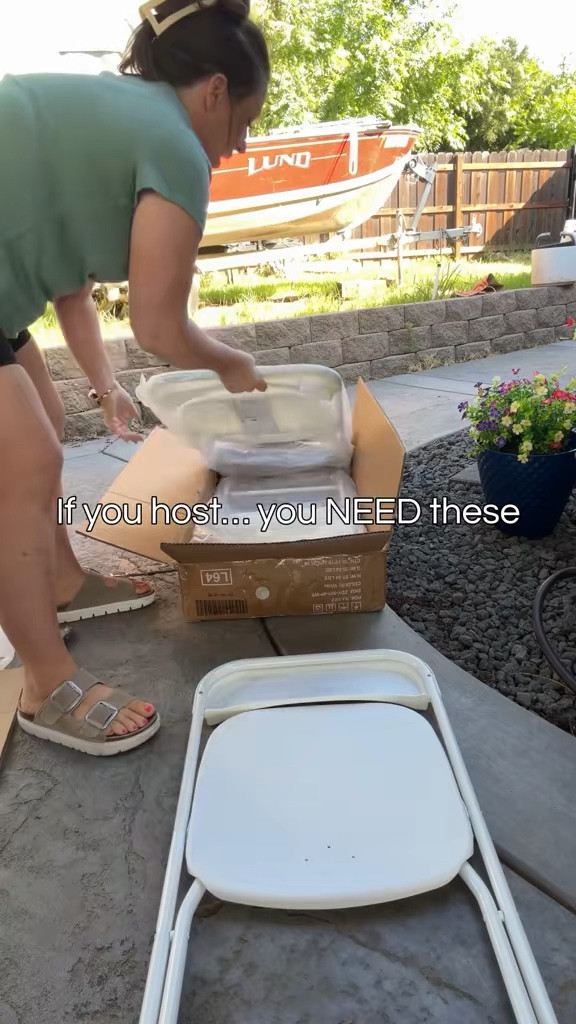 home and hosting essential, folding chairs 

#LTKFestival #LTKmomlife #LTKHome