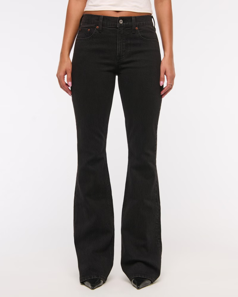 Mid Rise Bootcut Jean | Abercrombie & Fitch (US)