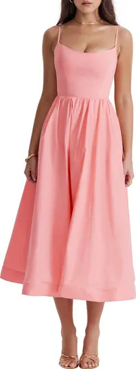 Lolita Corset Cotton Blend Fit & Flare Dress | Nordstrom