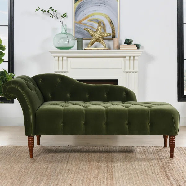 Kannon Tufted Right-Arm Chaise Lounge | Wayfair Professional