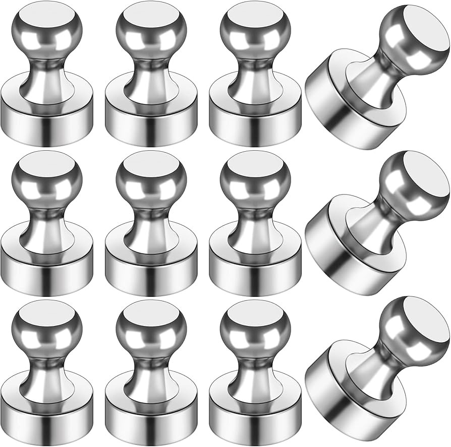 LOVIMAG Fridge Magnets 12Pcs Refrigerator Whiteboard Small Strong Magnet Classroom Kitchen Access... | Amazon (US)
