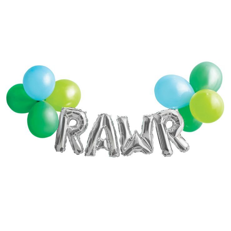 Fossil Friends Dinosaur 'Rawr' Balloon Pack - Spritz™ | Target