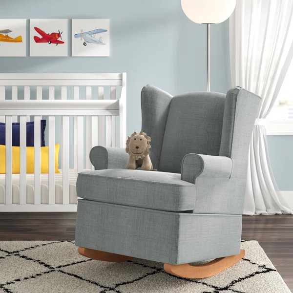 Bender Wingback Rocking Chair | Wayfair North America