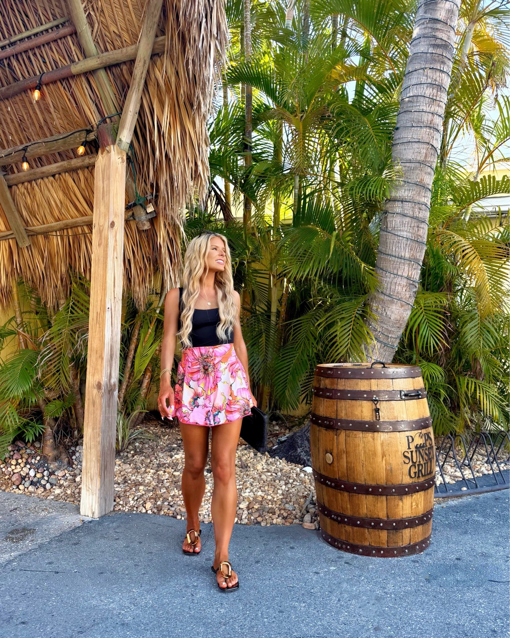 Summer outfit or vacation outfit styled with highwaisted floral shorts from @Revolve 

Tropical outfit, resort outfit, resortwear, summer shorts outfit, tropical shorts, highwaisted shorts, highrise shorts, vacation shorts

#LTKootd #LTKTravel #LTKSeasonal