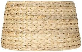 Upgradelights All Natural Woven Seagrass 19 Inch Floor or Table Lampshade Replacement 15x19x12 | Amazon (US)