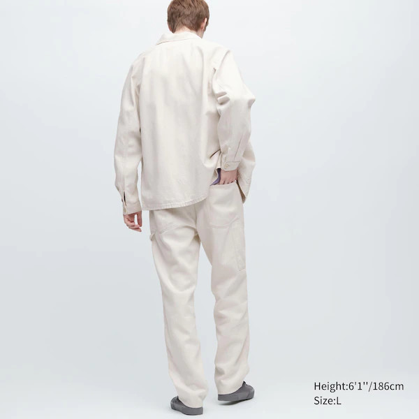 Denim Work Pants (Cotton Linen) | UNIQLO (US)
