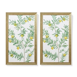 Lemon Tree Diptych | Frontgate | Frontgate