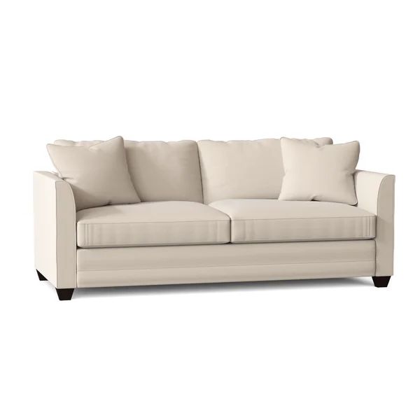Sarah 77" Square Arm Sofa with Reversible Cushions | Wayfair North America