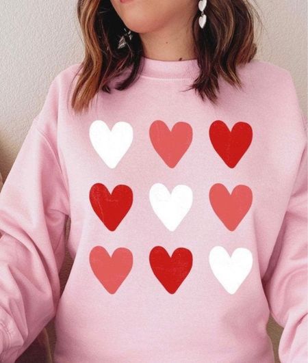 Valentine’s Sweatshirt, hearts, love day, hearts sweatshirt, Valentine’s outfit, Galentine’s sweatshirt, Valentines Day 


#LTKstyletip #LTKunder50 #LTKSeasonal