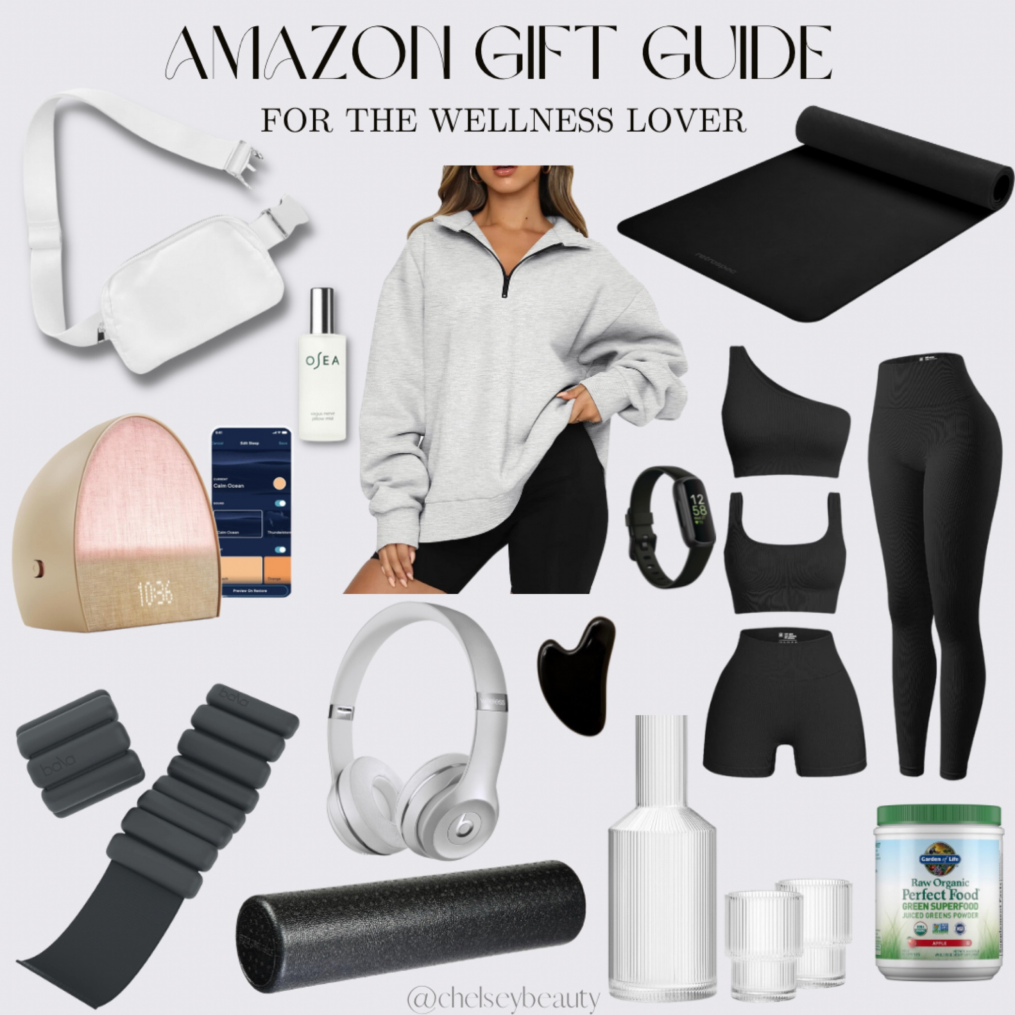 Gift guide for the all things health and wellness lover!!! Anything that is good for the body, mind and productivity is good for this type of person in your life so here’s a good place to start 🤍🎁

#giftguideforwellness #healthandwellnessgiftguide #giftguideforher

#LTKHoliday #LTKfitness #LTKGiftGuide