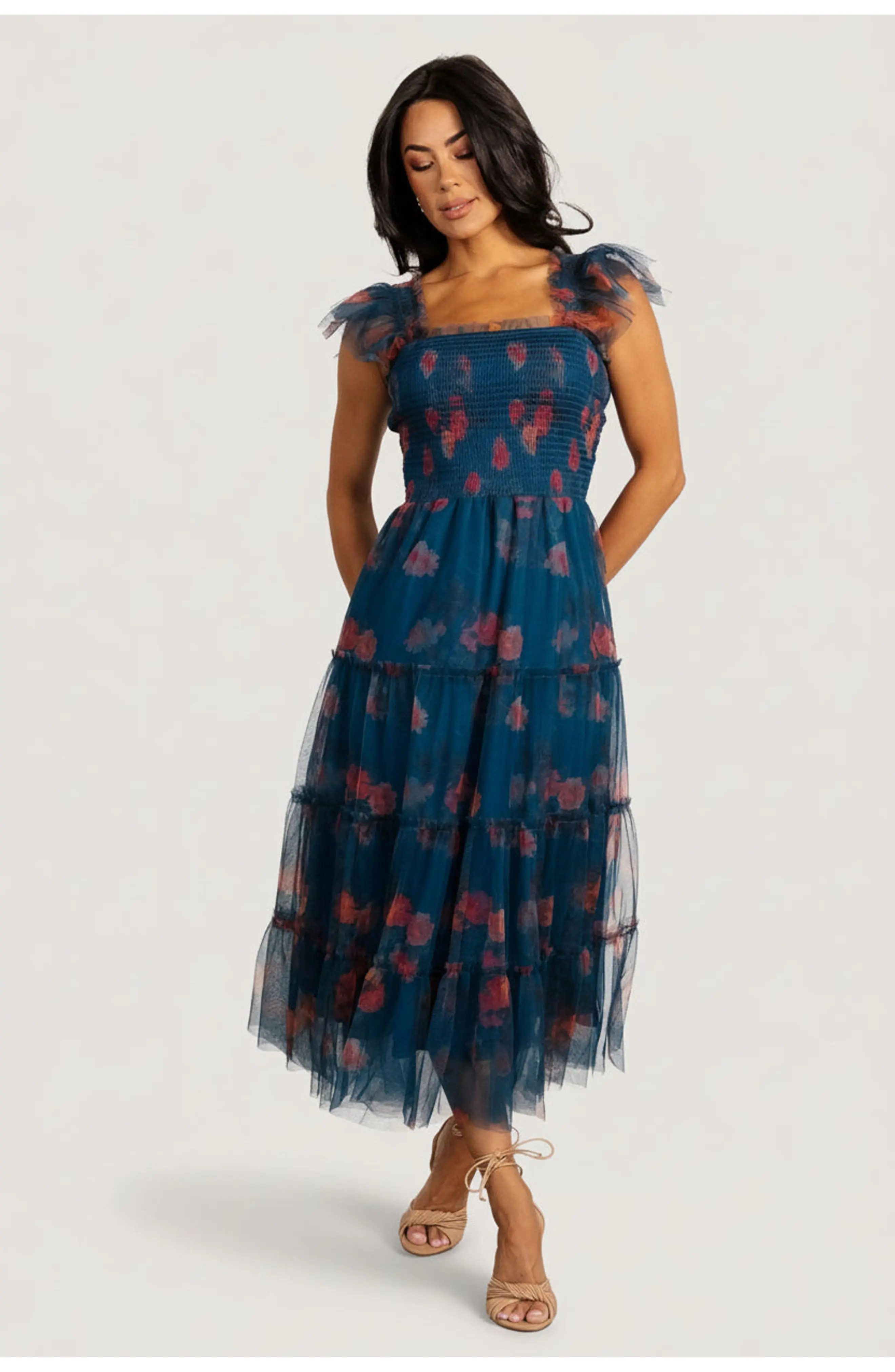 Clementine Tulle Midi Dress (Women) | Nordstrom | Nordstrom