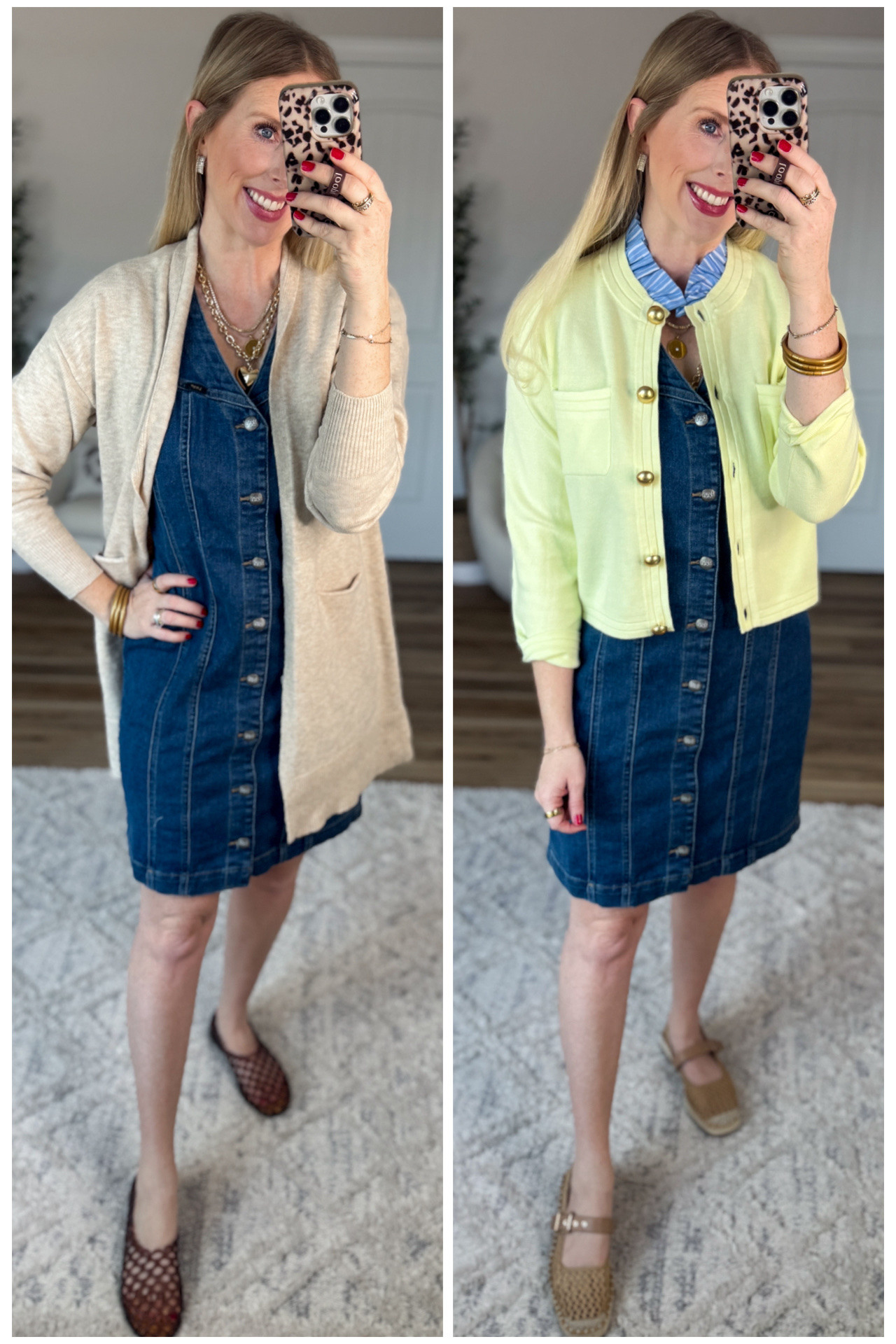 2 ways to style this denim dress from Walmart!! 

#LTKmomlife #LTKootd