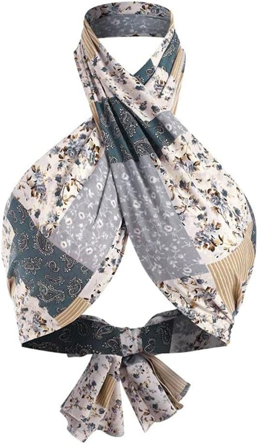 ZAFUL Women's Bohemian Bandana Top Criss Cross Sexy Tops Boho Halter Wrap Crop Top | Amazon (US)