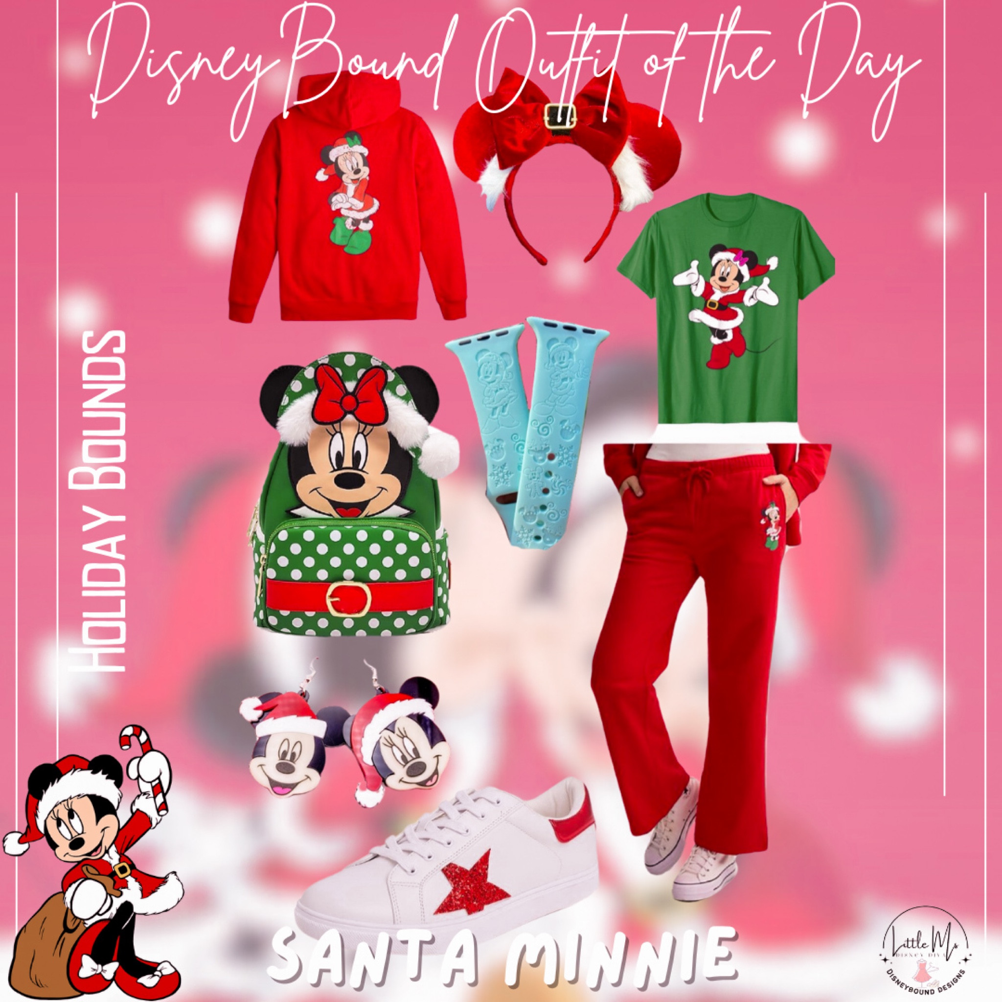 Santa Minnie Disney Bound Outfit Inspiration

#LTKMidsize #LTKHoliday #LTKTravel