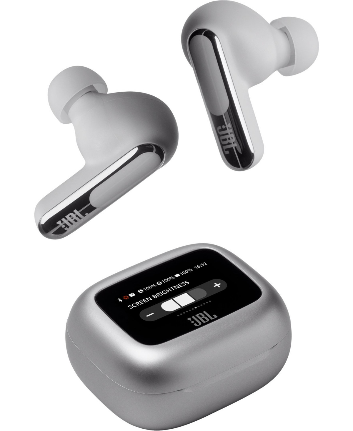 Jbl Live Beam 3 True Wireless Earbuds - Silver | Macy's