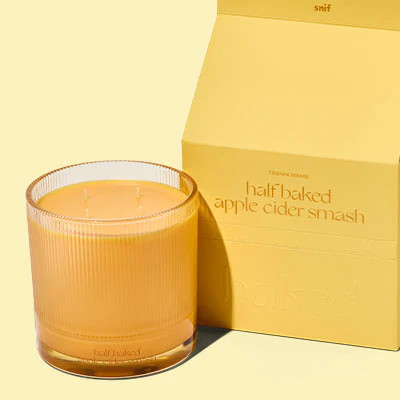 Half Baked Apple Cider Smash Candle - 50 oz | Snif