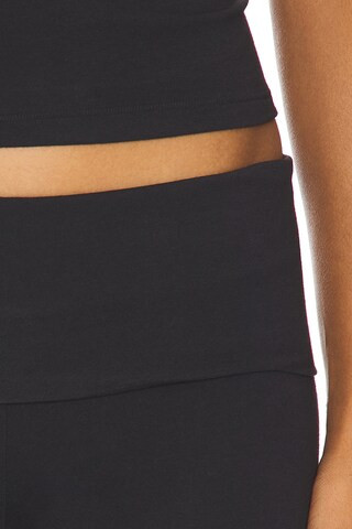 Cotton Jersey Foldover Pant in Soot | Revolve Clothing (Global)
