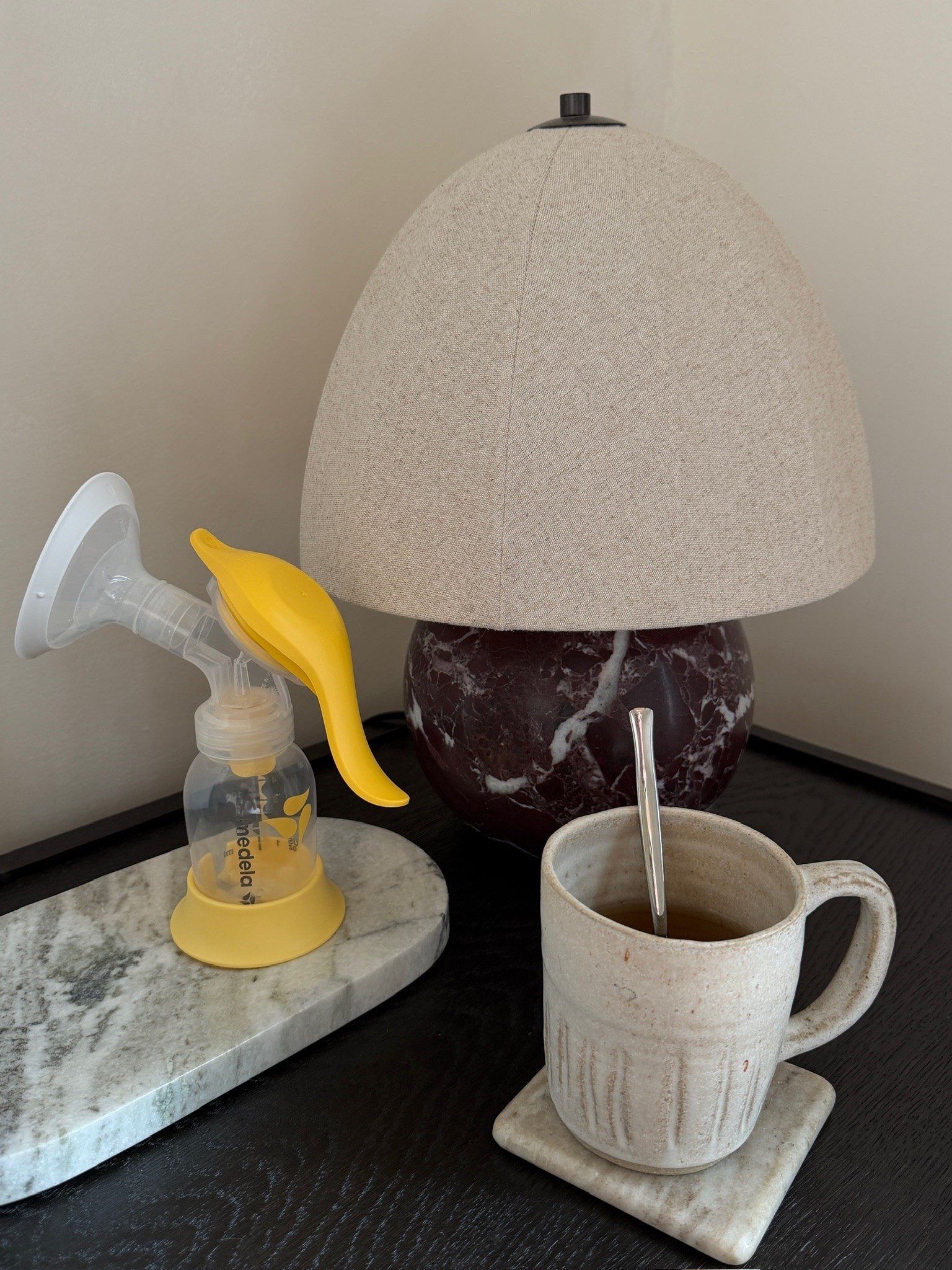 Bedside table! Linking similar mugs, coasters, and trays. #kathleenpost

#LTKHome
