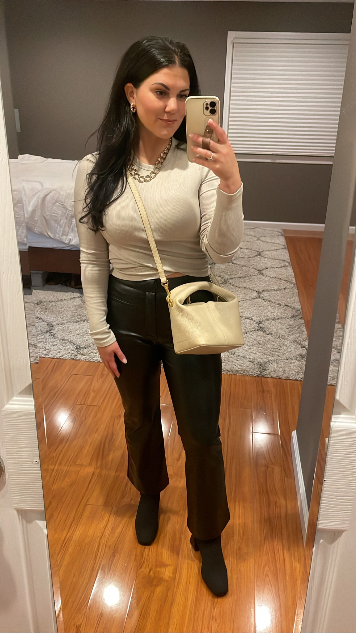 When leather pant and boots become reincorporated into your looks it means it’s officially Fall 🍂

#LTKSeasonal #LTKstyletip