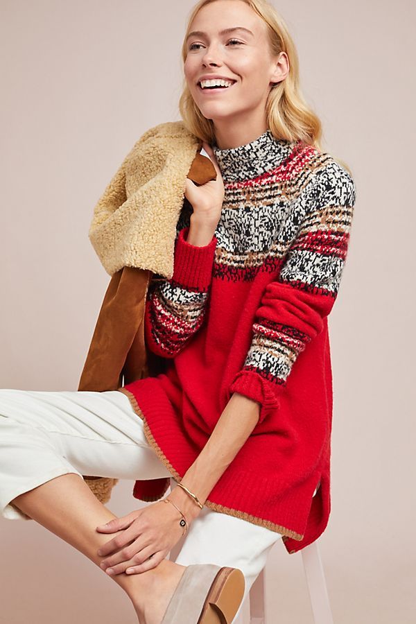 Nordic Striped Sweater | Anthropologie (US)