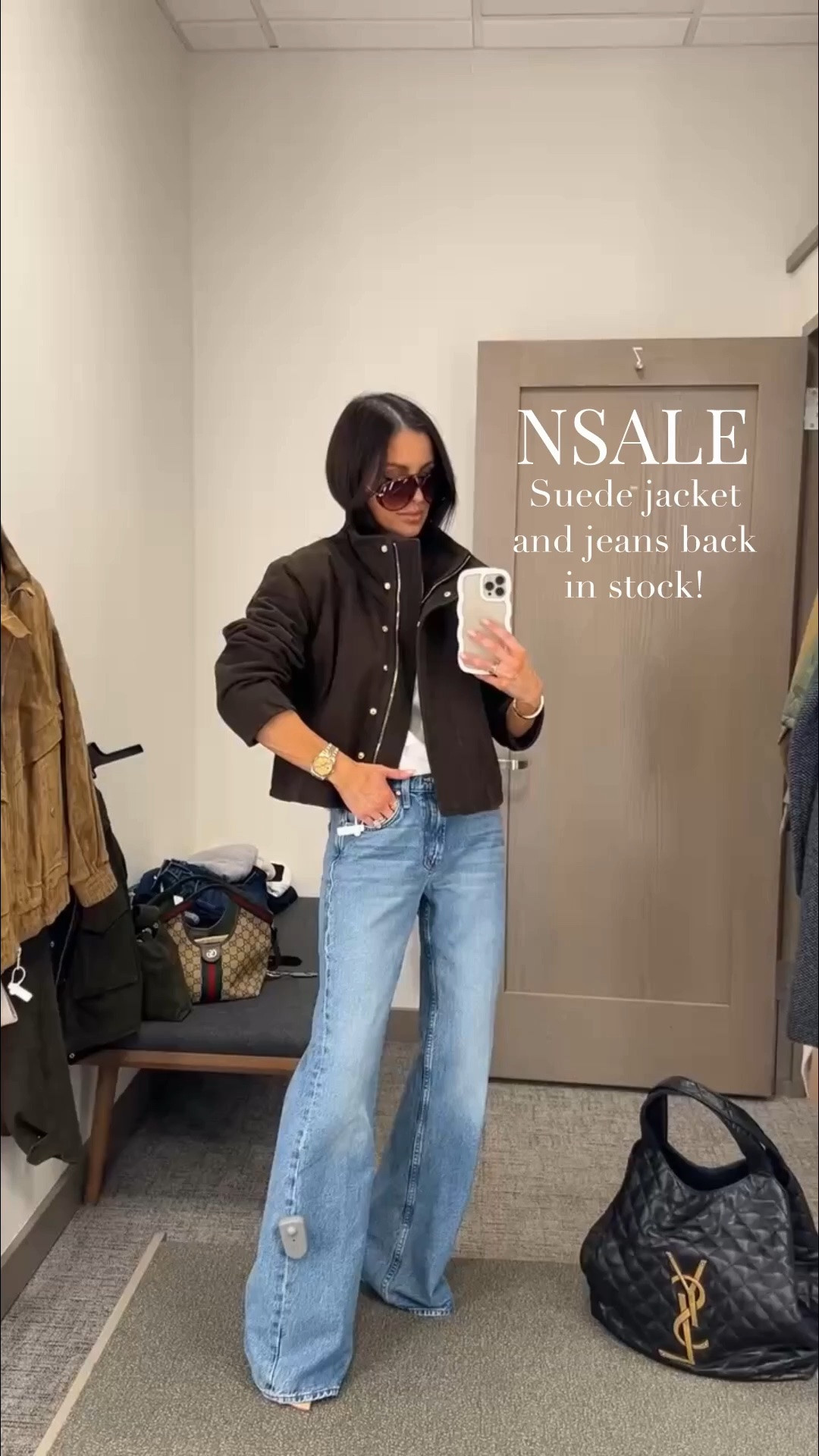 Nordstrom anniversary sale picks still in stock 
AllSaints suede jacket wearing an xs
Mother bookie jeans
#nsale #nordstrom

#LTKSaleAlert #LTKOver40 #LTKmomlife