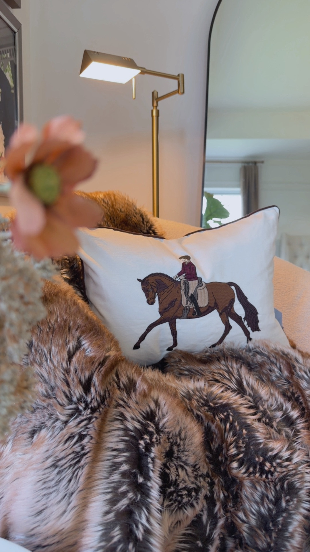 Can you believe this Equestrian pillow cover is from Walmart? 14x20 pillow cover with gorgeous embroidered fabric under $15
#horse #pillowcover #walmartfind #mytexashouse #falldecor

#LTKSeasonal #LTKHome
