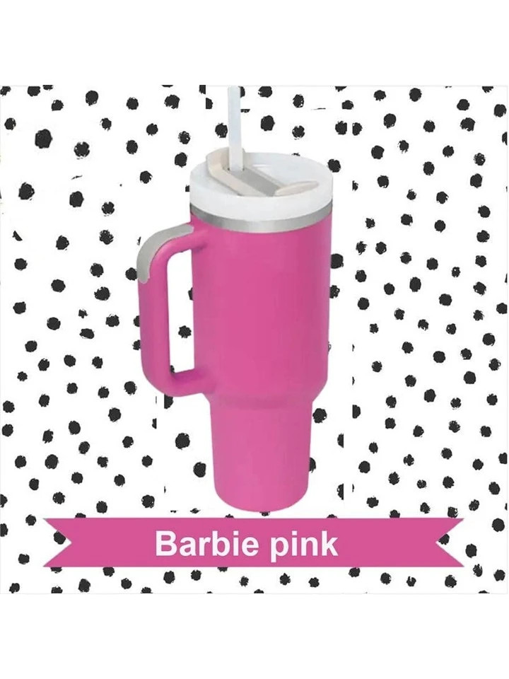 1pc Stainless Steel Tumbler With Handle | SHEIN