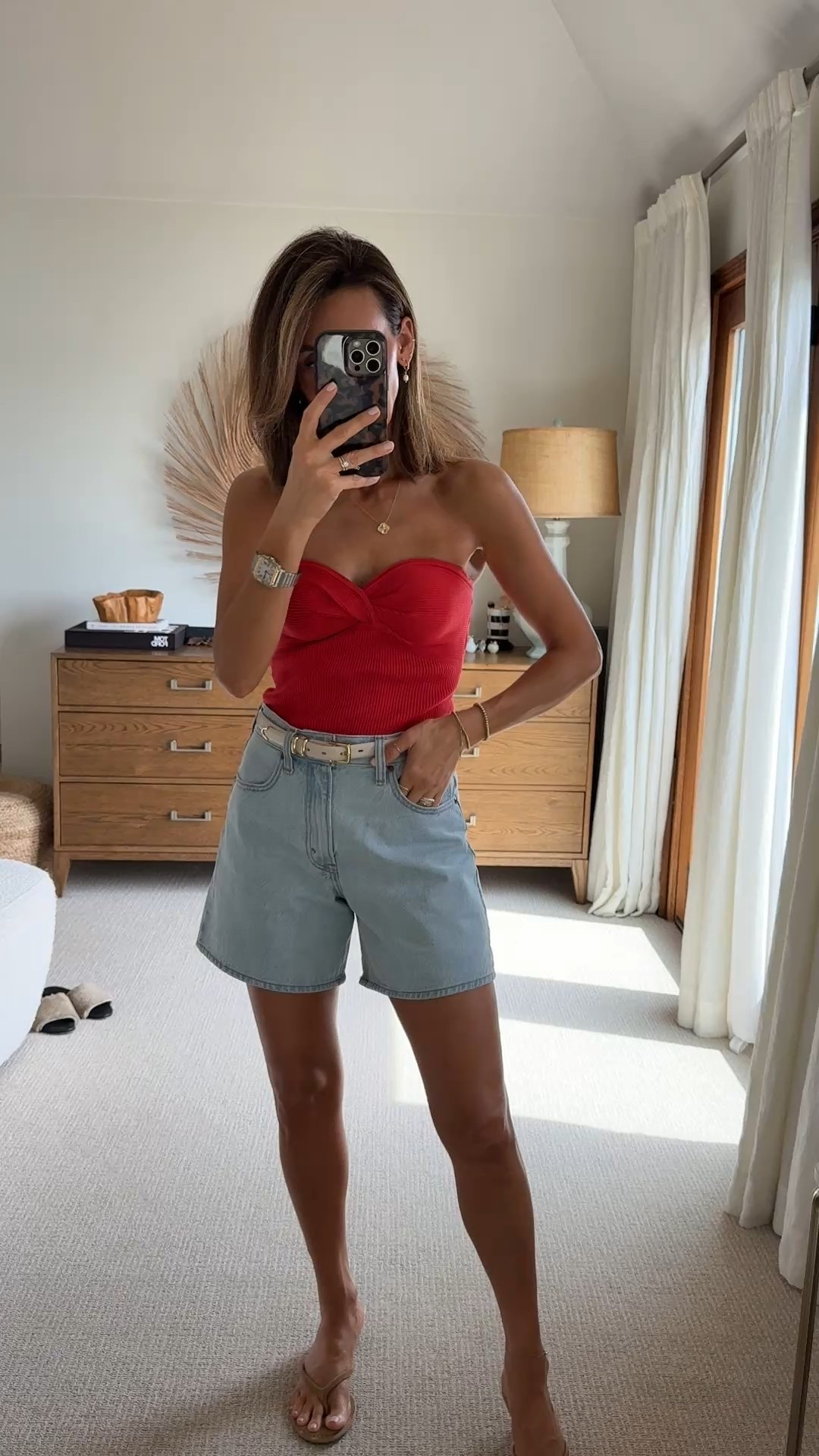 Cute patriotic 4th of July weekend outfit, summer outfit
Love the high rise loose short - perfect length size 26. Paired w a strapless top in red but it comes in lots of colors! Size small 
Linking a cute sweater I’d wear with it also! 
Get an extra 15% off sale with code AFSUMMER 

#LTKFindsUnder50 #LTKSaleAlert #LTKStyleTip