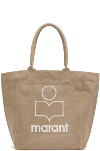 Isabel Marant - Beige Yenky Tote Bag | SSENSE