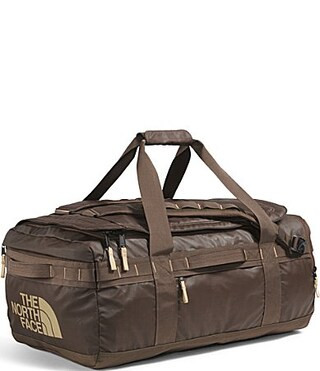 The North Face Base Camp Voyager Duffle Bag- 62L - Smokey Brown-TNF Khakis | Dillard's
