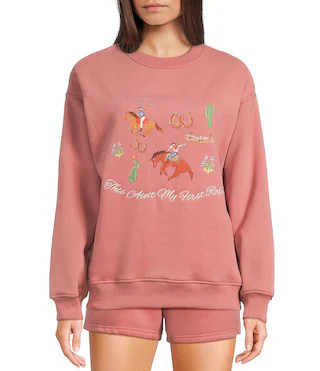 Western Horse Rodeo Sweater | Dillard's