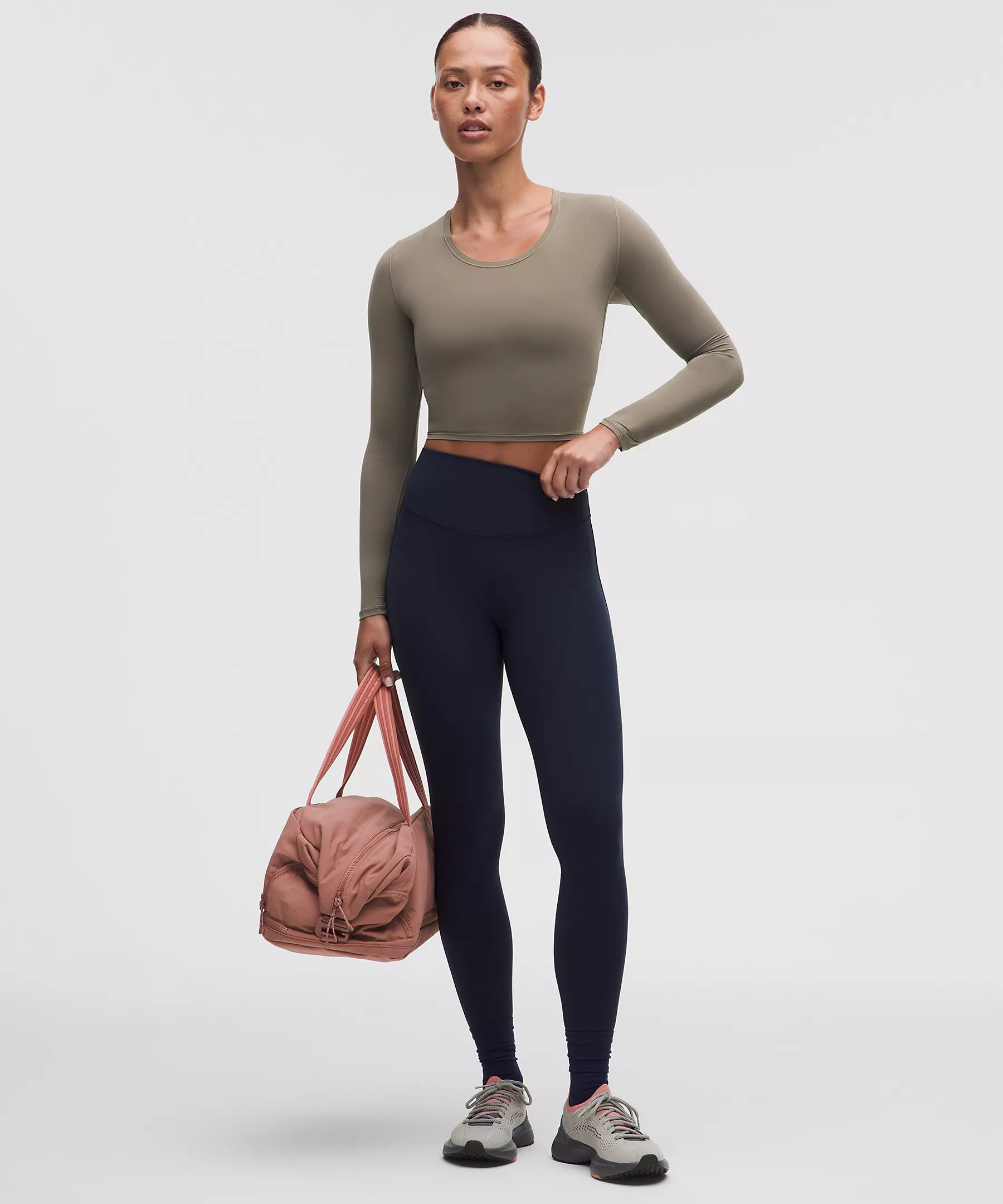 Unrestricted Power Cropped Long-Sleeve Shirt | Lululemon (US)