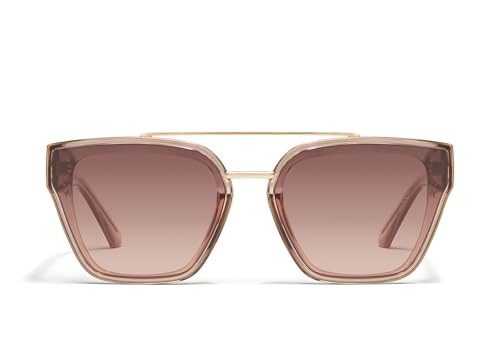 QUAY - Women's Sunglasses, Oversized Square with UV Protection (Sweet Talker, Doe/Brown Fawn) | Amazon (US)
