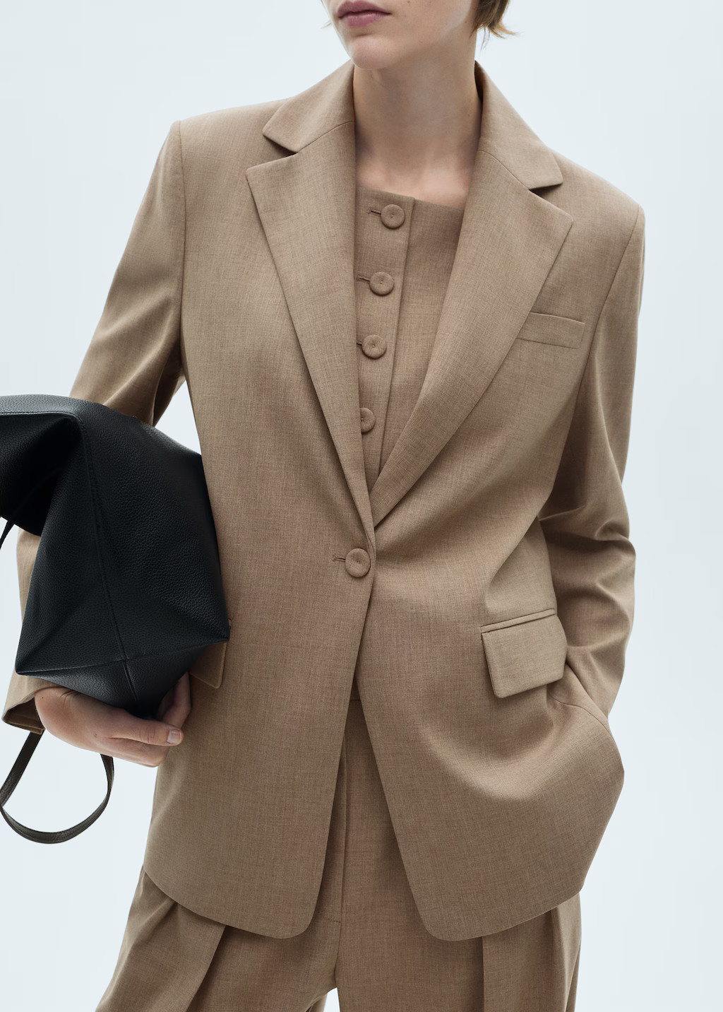 Wool suit jacket - Women | MANGO USA | Mango (US/MX/AU)