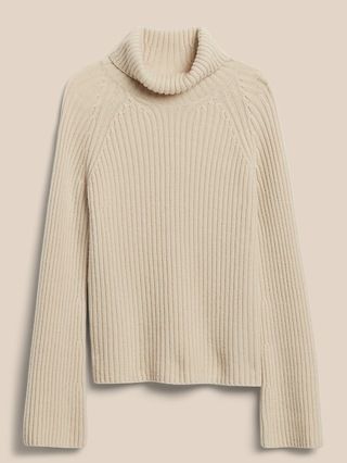 Heritage Cashmere Flare-Sleeve Sweater | Banana Republic (US)