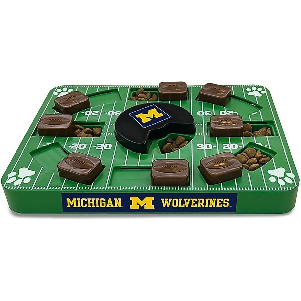 Pets First Treat Dispensing Dog Puzzle Toy, Michigan | Chewy.com