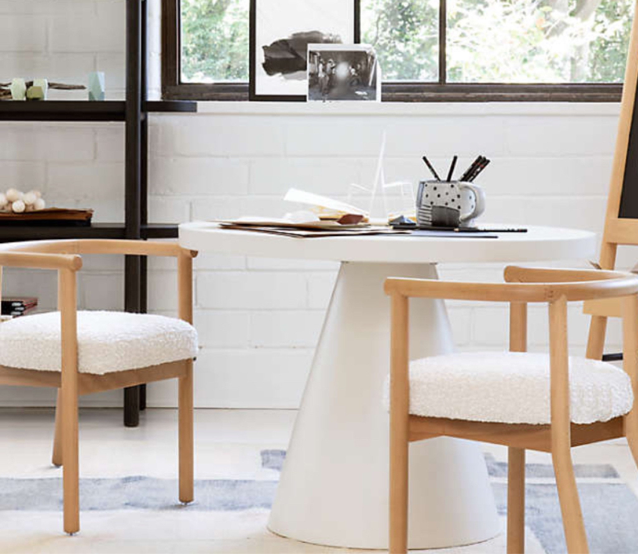 Kid size dining or  activity table
Modern and timeless 