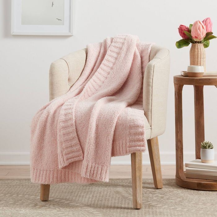 Cozy Knit Heathered Throw Blanket - Threshold™ | Target