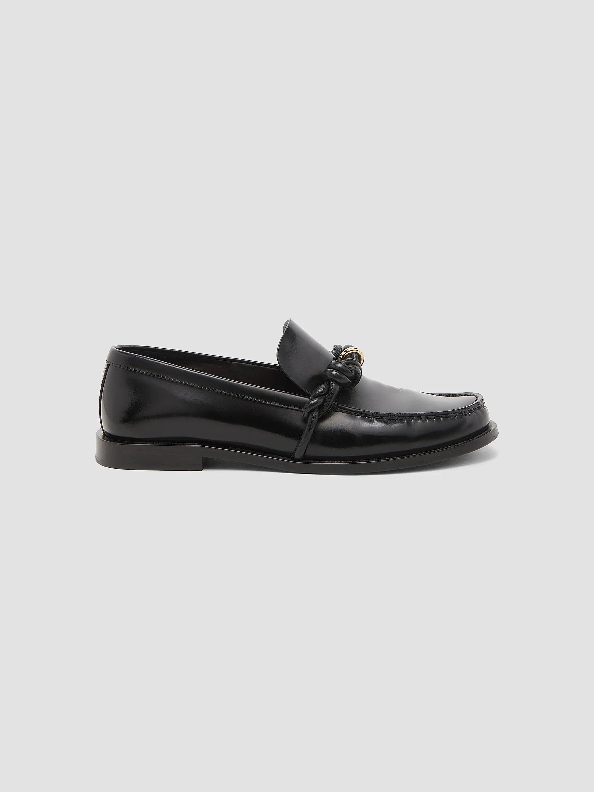 Braided-Design Leather Loafers | Saks Fifth Avenue