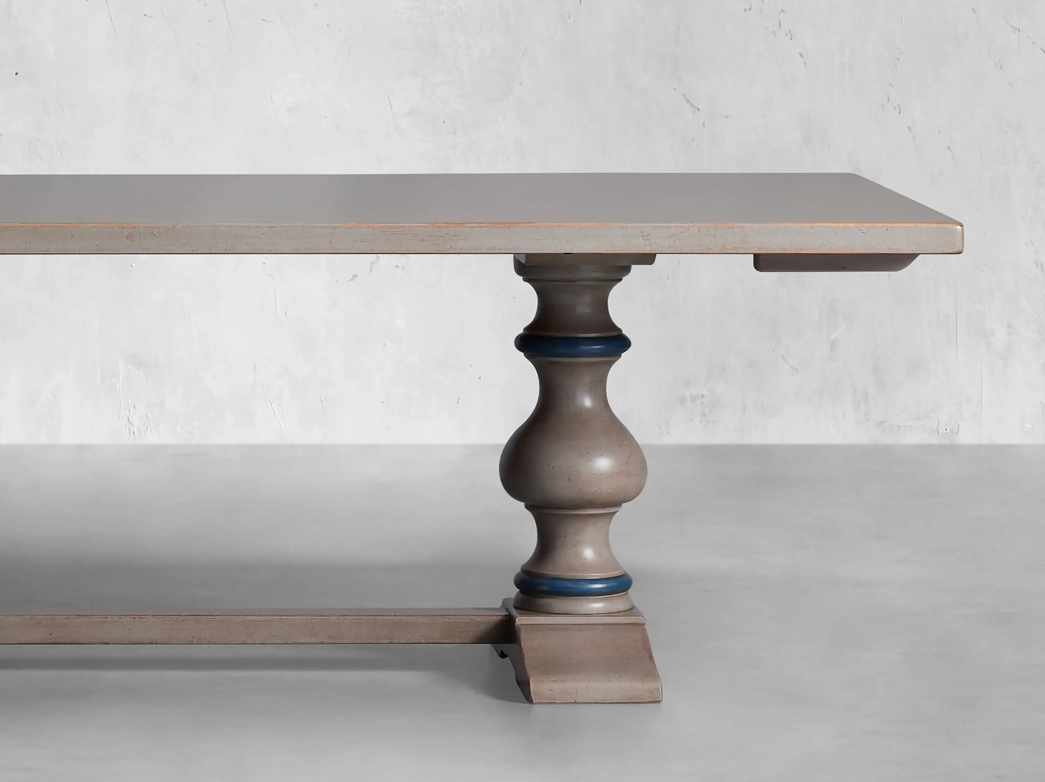 Tuscany Extension Dining Table in Fontaine Blue | Arhaus