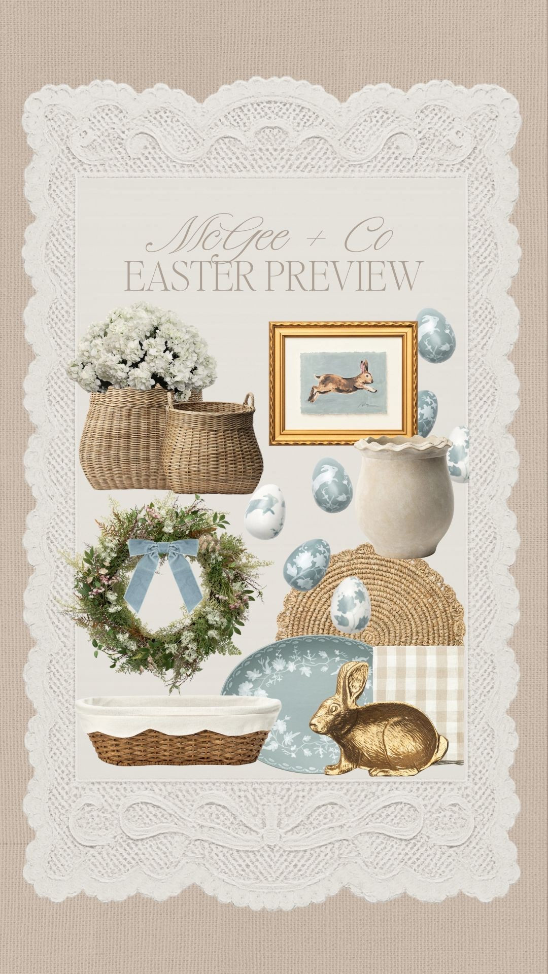 McGee and Co Spring sneak peek at their new Easter collection 🥚

#easter #easterdecor #spring #springdecor #porchdecor #easterbunny #homedecor #mcgeeandco #eastertablescape 

#LTKSeasonal #LTKHome