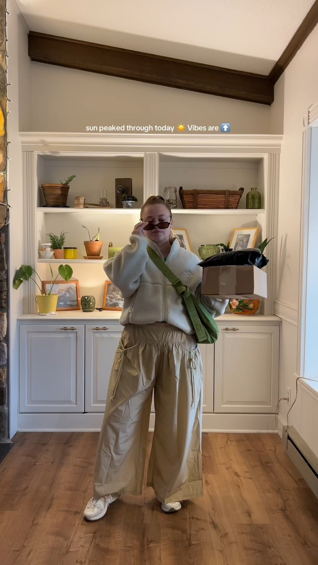 Sun peaked through. Pants are TikTok shop size xl. Liked Amazon ones cuz I can’t link TikTok so here. 

#LTKPetite #LTKootd #LTKMidsize