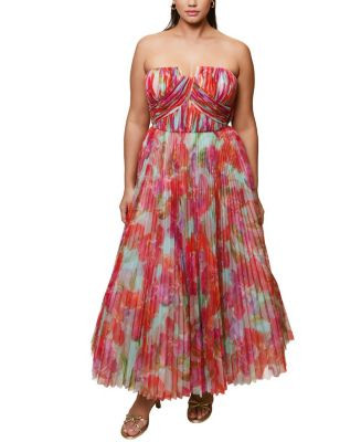 Hutch Plus Size Corene Floral Tulle Gown  | Bloomingdale's Women | Bloomingdale's (US)