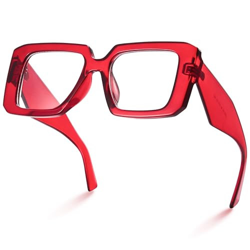 miyya Blue Light Blocking Glasses for Women, Blue Light Glasses for Women Oversized Fashion Glasses, Anti UV Ray-Spring Hinge | Amazon (US)