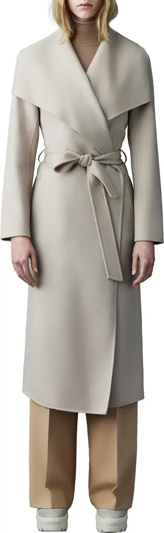 Mai Wool Long Wrap Coat | Nordstrom