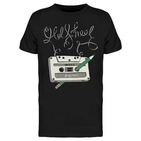 Old School Audio Cassette Tee Men's -Image by Shutterstock Men's T-shirt | Walmart (US)