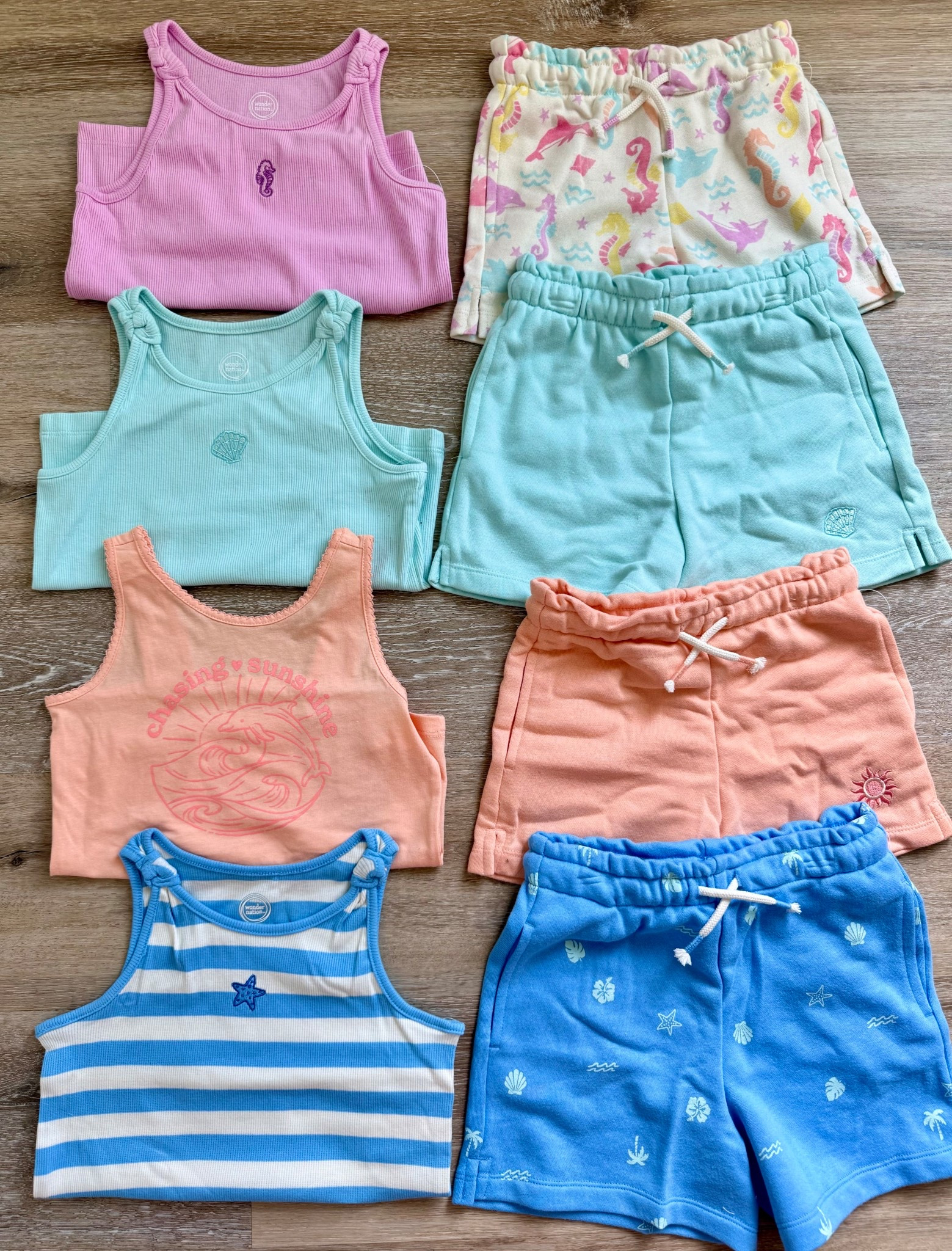 NEW girls’ mix and match tanks and knit shorts for summer omg, perfect for the beach 🏖️ ☀️
-

#WalmartFinds #WalmartFashion #WalmartDeals2026 #KidsFashion #walmartmom #girlfashion #girlstyle #girloutfit #GirlMom #MomHacks 

#LTKgrwm #LTKKids #LTKmomlife