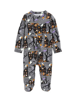 Unisex Matching Halloween 2-Way-Zip Sleep & Play Footed One-Piece for Baby | Old Navy (US)