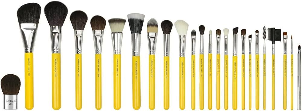 Bdellium Tools Professional Makeup Brush Studio Series - Luxury 24pc. Brush Set with Roll-Up Pouc... | Amazon (US)